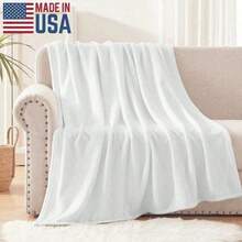 Cute Cartoon P-Plim Blanket S Adults  Flannel Throw Blanket For Living Room Warm Custom Quality Bedspread Gift(13).Jpg - trắng - Xem 2