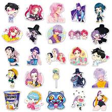 100张女巫狩猎贴纸，KPOP恶魔动漫电影防水装饰手机贴纸 - 彩色 - 查看 5