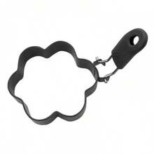 Stainless Steel Heart & Round Shaped Egg Rings, Non-Stick Egg Mold, DIY Cooking Tool For Fried Eggs, Omelets - Multicolor - View 8