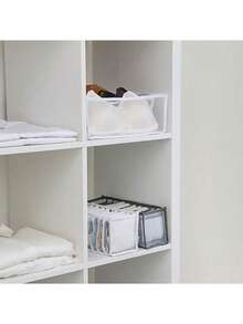 可折叠抽屉收纳盒，内衣、袜子、胸罩收纳盒，圣诞节、万圣节、感恩节礼物 - 彩色 - 查看 11