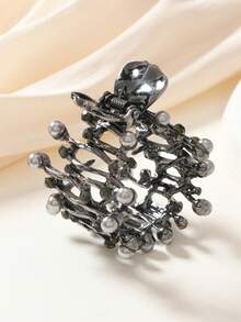 1 cái/3 cái Kẹp tóc nhỏ đính đá FRDTLUTHW cho kiểu tóc đuôi ngựa cao, kẹp tóc lấp lánh cho phụ nữ tóc dày dài (3 màu, gói 3 cái) Phụ kiện tóc cần thiết cho mùa lễ hội - màu đen - Xem 19