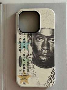 Rapper T-TylerS The Creator Pop Rap Music Album Phone Case For  16 15 14 13 12 11 X Pro Max Plus Luxury Double-Layer Cover2025.1halloween Fall   17 Pro Case - 混合顏色1 - 查看 30