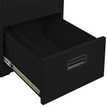 vidaXL Classeur Noir 46x62x102,5 cm Acier - Noir - Voir 8