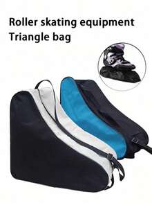 Tas Sepatu Roda, Tas Penyimpanan Perlengkapan Pelindung, Tas Perlengkapan Ski, Tas Penyimpanan Sepatu Roda Dewasa, Tas Bahu Segitiga Tahan Air - MultiWarna - View 12