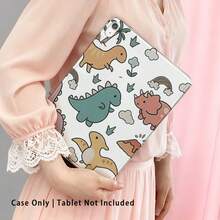 1个高透明防摔TPU平板电脑保护套，高清恐龙UV印刷，兼容iPad 11（2025款）、iPad Mini 6/7、iPad Air 1/2、iPad Air 4/5/6/7、9.7英寸iPad（2019/2020/2021款）、10.2英寸iPad（10/11款）、iPad Air 11（2024/2025款）、iPad Pro 11（2024款）、iPad Pro 11（2018-2022款）、iPad Pro 12.9英寸/iPad Air 13。