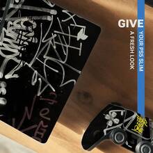 1 Set Waterproof, Scratch-Resistant Printed Skin Stickers Decor Protective Film For Slim Game Console Controller - Multicolor - View 6