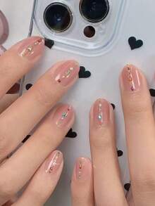 1盒美甲配件套装 - 彩色珠子、珍珠、水钻、美甲饰品、美甲装饰、Y2K美甲用品 - 彩色 - 查看 4