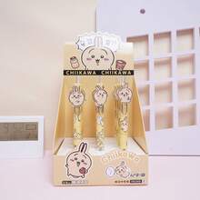 1pc Cartoon Pattern Painting Brush, Neutral Brush Suitable For Students To Write Quickly And Smoothly, Random Style, New Year, Valentine's Day, Easter Gift