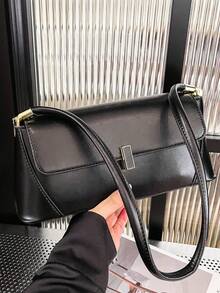 Bolso de mano minimalista y vintage para mujer, ideal para uso diario