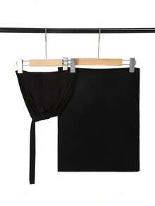 2PCS Women's Hijab Undercap Set - Versatile Base Cap & Chiffon Scarf Combo For Ramadan, Perfect To Match Abayas