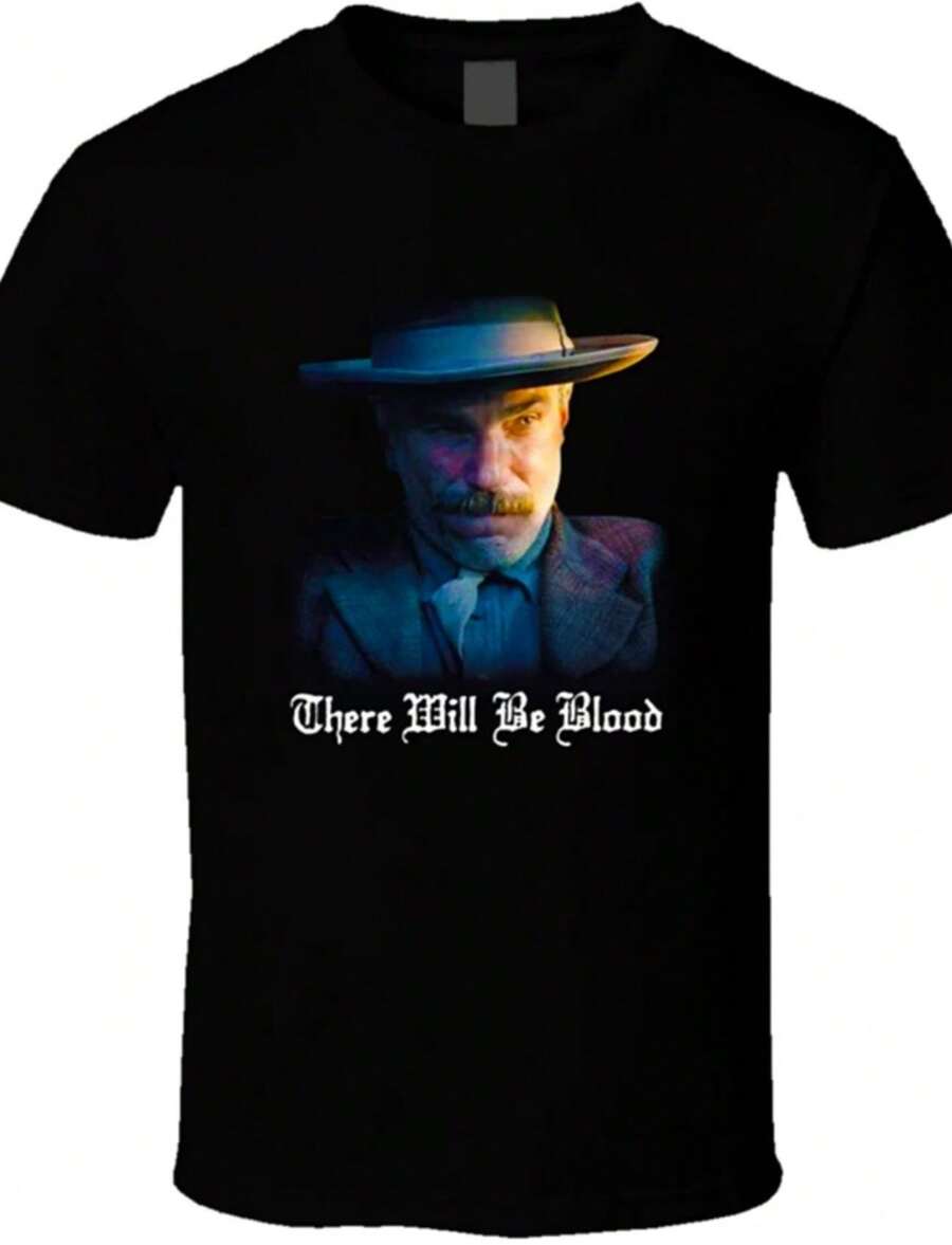 Daniel Day Lewis Colton Woodward There Will Be Blood Film T Shirt Tee Gift New - Black - View 1