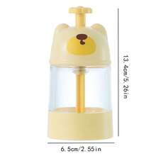 1pc Bear Shaped Adjustable Salt Dispenser, Airtight Seasoning Container, Kitchen Spice Jar - Multicolor - View 8