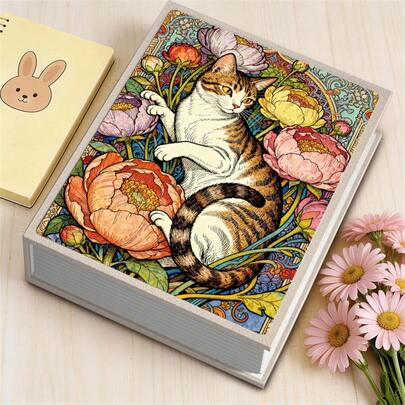 6-Inch Photo Album With 200 Pockets, Large Capacity, Velvet Material, Creative Family & Couple Commemorative Album, Christmas Gift, Perfect Gift, Commemorative Album, Exquisite Gift, Family Photo Album