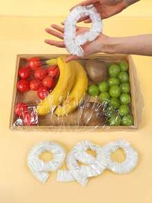 150个透明食品盖/面包盖，防尘面包烘焙发酵托盘盖，适用于面包店、家庭、户外、露营、返校季等场合，可选10/50/100/150个装