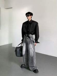 Men Shirts - Black - View 4