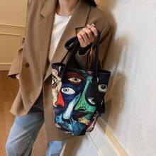 [Nueva ]Bolso cruzado de mujer con ilustraciones de cuento de hadas diseño único y moderno bolso bandolera versátil para mujeres bolso de hombro pequeño con dibujos - Sección Seis - Ver 4