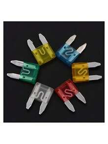 60 Pieces/Pack Mini Standard Blade Fuse Set Car Fuses 5A 10A 15A 20A 25A 30A For Cars And Trucks - 60 - View 1