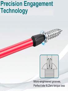 A 20-Piece Multi-Specification Impact Screw Screwdriver Set, Covering PH/PZ/SL/SQ/TORX, With Dual Lengths Of 25mm And 50mm, Is Suitable For Various Scenarios Such As Home Maintenance, Industrial Assembly, And Quick Automotive Repair, Featuring High Strength And Impact Resistance - Multicolor - View 8
