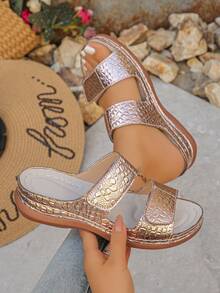 Pink Crocodile Pattern