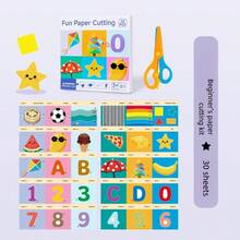 Preschool Children's Cut-And-Paste Educational Drawing Book Matching Children's Art Inspiration Toy - Multicolor - View 13