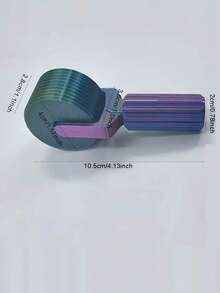 1pc Diamond Painting Roller, Detachable Design For Easy Use, Smoothly Presses Diamonds, Creates Brilliant Effect; Durable Plastic Material, Ergonomic Handle, Precise Positioning; Detachable Diamond Painting Roller