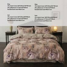 Bộ chăn ga gối 3 món, gồm 1 vỏ chăn và 2 vỏ gối, phong cách đồng quê, họa tiết tranh sơn dầu hoa lá, mềm mại và thoáng khí, bộ chăn ga gối cao cấp, mang lại giấc ngủ ngon. - Nhiều màu - Xem 14