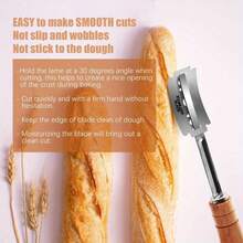Stainless Steel Professional Baking Tool Bread Trimmer, Precise & Dough Cutter - - - View 9