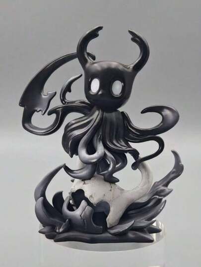 1 pieza Figura coleccionable decorativa de Hollow Knight - Abismo, hecha de material de PVC, adecuada para coche/escritorio/decoración del hogar, se puede usar como ornamento de estatua o regalo/coleccionable de fans, también aplicable para caja de computadora/jardín/decoración de pasteles.
