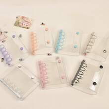 M5 Supplementary Pages, Transparent DIY Loose Paper, Sticker Album Supplementary Pages, Sticker Storage, Mini Scrapbooking, School Supplies, New Semester Preparation, Valentine's Day Gift, New Year Gift - Multicolor - View 1