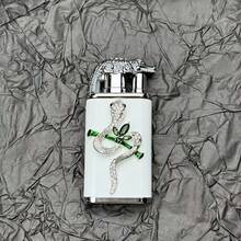 Double Flame Open Flame Direct Flow Two Flame Windproof Handmade Lighter Refillable Direct Flow High-Value High-End Accessories Lighter Without Gas - 白蝴蝶 - 查看 8