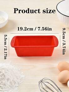 6pcs/4pcs/3pcs/1pc Mini Silicone Bread Molds, Non-Stick Baking Molds Suitable For Baking Bread, Cake, Meat Patties, Can Withstand 4-230°C, Usable In Oven, Microwave, Air Fryer, Also Refrigerator - 彩色 - 查看 2