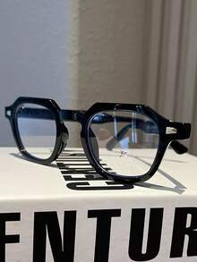 1 副复古小方框时尚阅读/电脑/游戏眼镜，无度数，适合男士/女士日常使用 - 彩色 - 查看 5