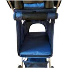 Carreola Para Mascota Perros Gatos Plegable Con Cinturón (Azul) & mascotas | perros | gatos. - Azul - Ver 8