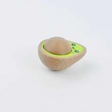 3D打印牛油果挤压玩具，可爱水果减压桌面摆件，按压玩具