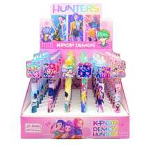 6pcs/Set KPOP Gel Pens, Plastic Stickers Of Girl Groups, 0.5mm Gel Ink Pens With Pressing Mechanism, Signature Gel Pens, And Ballpoint Pens For Office & Study Use