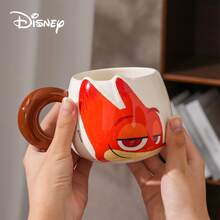 Disney 迪士尼《疯狂动物城》动物城创意陶瓷宽口马克杯，设计精美，极具创意 - 彩色 - 查看 6