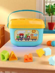 10pcs Baby Shape Sorting Learning Blocks, Toddler Toys For Garden Building, ABC & Shape Blocks, Shape Sorting Game, Montessori Toys, Travel Toys, Pool Toys, Bath Toys, Stacking Toys, Suitable For Infants 6 Months And Up, Sensory Toys, Educational Toys (Some Parts Randomly Sent) - Multicolor - View 11