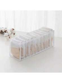 可折叠抽屉收纳盒，内衣、袜子、胸罩收纳盒，圣诞节、万圣节、感恩节礼物 - 彩色 - 查看 5