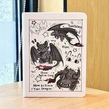 1本无牙仔A5卡通笔记本，厚实，可用作手册、日记、动漫笔记本，墨水流畅，独特设计，可爱动漫卡通笔记本