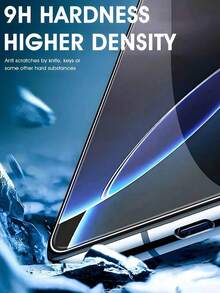 2pcs Full Screen Tempered Glass Screen Protector, Fully Protect The Screen, Compatible With IPhone 17/17Pro/17ProMax/16/16ProMax/16Pro/15/15ProMax/14/13/12/11/ProMax/XS/X/XR, Clear Protective Film, Waterproof, Shockproof, Anti-Fall, Anti-Scratch, Anti-Fingerprint Screen Protection Essentials, Applicable To Daily Shield, Office, Home Daily Shield Office Home Phone Screen Protector Phone Accessories Scratch Resistant - Clear - View 6