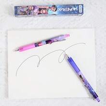 1盒中性笔，魔法猎人组合Kpop动漫周边文具加压中性笔，办公学习签名笔