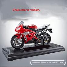 2025 New 1:18 Alloy Motorcycle Model, Realistic Bike Replica, Baking Decor, Scene Ornament, Birthday/Christmas/Holiday Gift, Perfect Present - Multicolor - View 9
