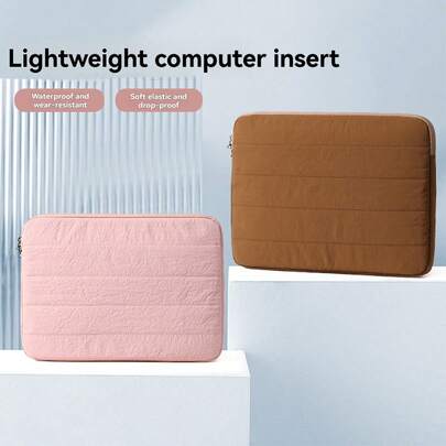 YOONI 韩版INS风防震笔记本电脑内胆包，平板电脑/笔记本包，13/14/15.6英寸，简约通勤包