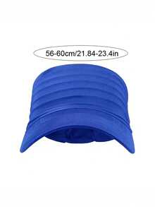Boné esportivo de secagem rápida com viseira, unissex, ideal para corrida ao ar livre, férias na praia, estilo boné de beisebol, chapéu estiloso com proteção solar para adultos, primavera/verão/outono. - Chapéu vazio - Ver 5