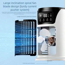 OBOVAY 3-In-1 Portable Air Conditioner, Humidifier, Aroma Lamp & Fan, USB Powered, Essential Cooling Device For Office And Home, USB Air Conditioner, USB Power Adapter - Random Color - View 4