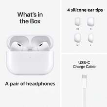 Wireless ANC Earbuds With Transparency Mode & Spatial Audio, Hi-Fi Stereo Sound, Bluetooth 5.3 In-Ear Headphones, Ergonomic Noise Cancelling Earphones, Long Battery Life, USB-C Charging Case For Daily Use, Travel & Gifts - trắng - Xem 2