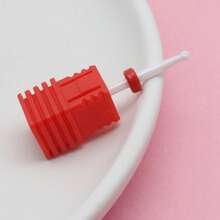 1pc Small Ball Ceramic Nail Drill Bit Milling Cutter For Manicure Pedicure Apparatus Manicure Gel Polish Remove Nail Bits - Multicolor - View 4