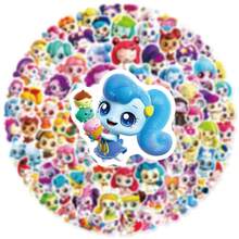 100pcs Cartoon Cute & Wonderful Doodle Series Stickers, Suitable For Scrapbooking, Diaries, Laptops, Water Bottles, Cars, Etc. Faith-Based Design With Positive Messages, Great Gift - Multicolor - View 4