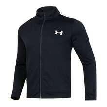 Under Armour Men's Tracksuit UA EMEA Novelty Outdoor Everyday Simple Sports Casual Jacket And Pants 1390152-001 - Black - View 3