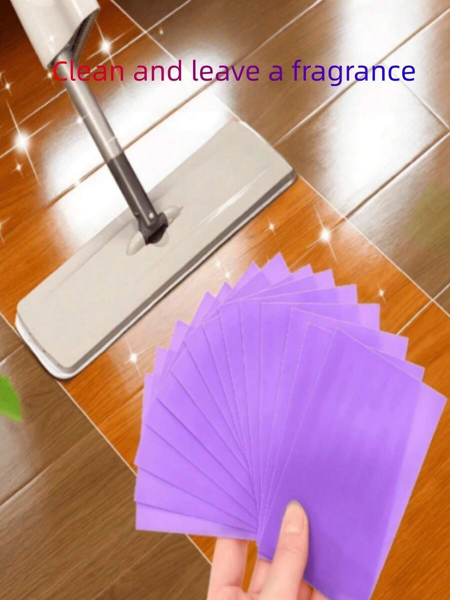 Shine地板清洁湿巾 - 强效增白去污,适用于家庭清洁 - 高效、可重复使用、易于使用,打造闪亮洁净家居的必备清洁用品 - 彩色 - 查看 1